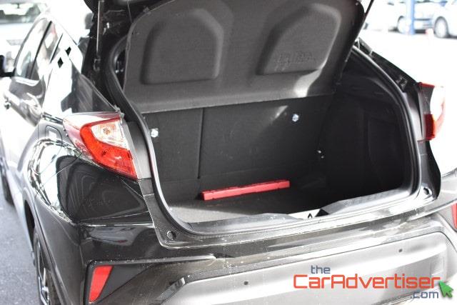 Toyota C-HR boot space
